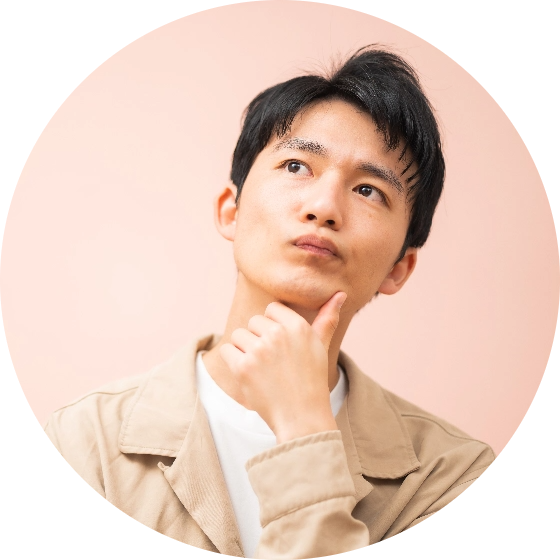 考える男性